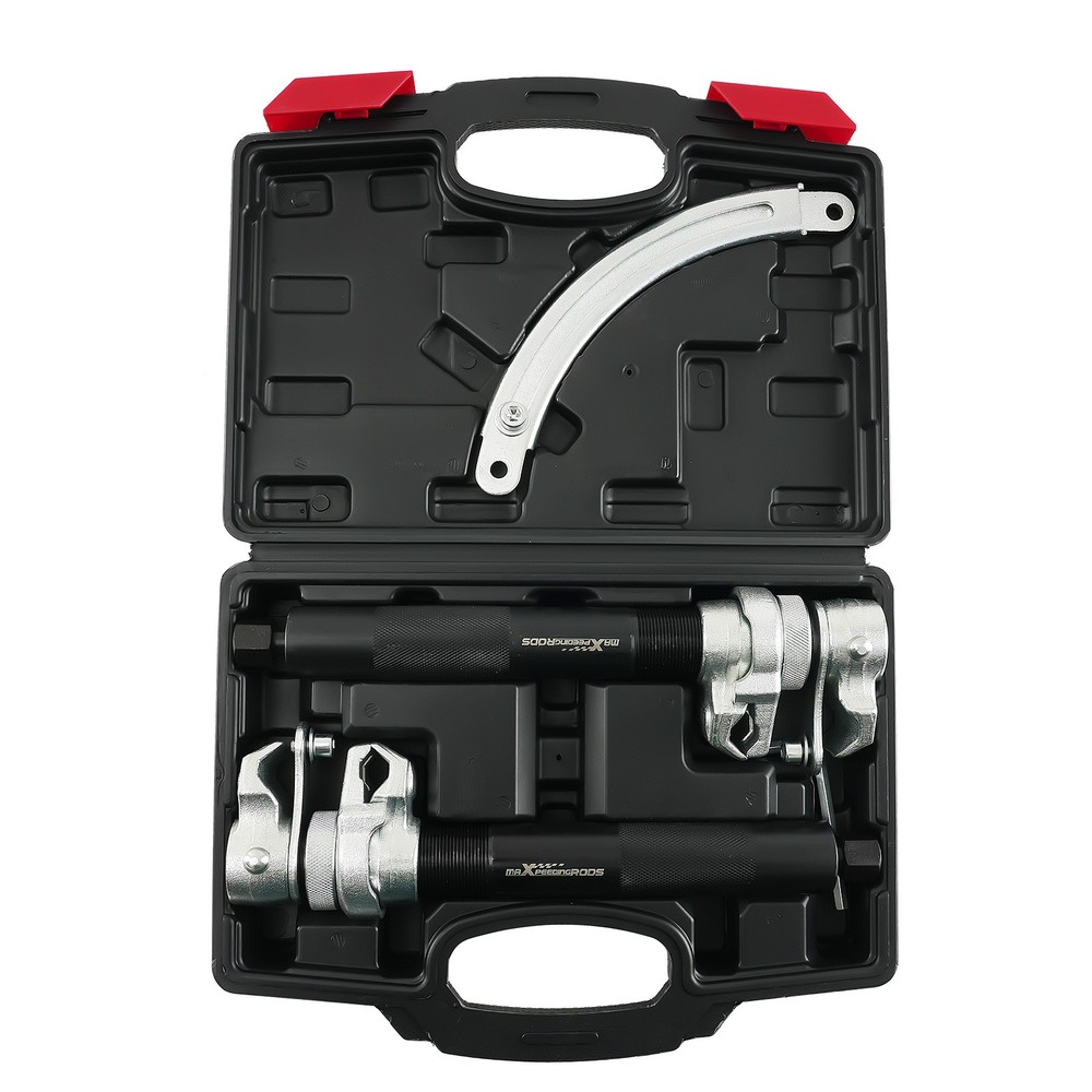 Coil Spring Compression Tool Set 2646lbs Capacity 220-310mm Adjustable 3PCS