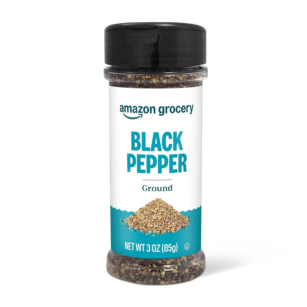 , Ground Black Pepper, 3 Oz