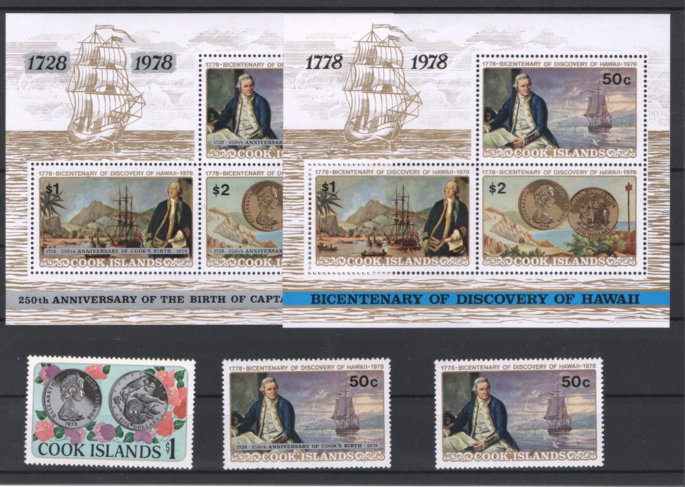 COOK BIRDS MNH - 55676