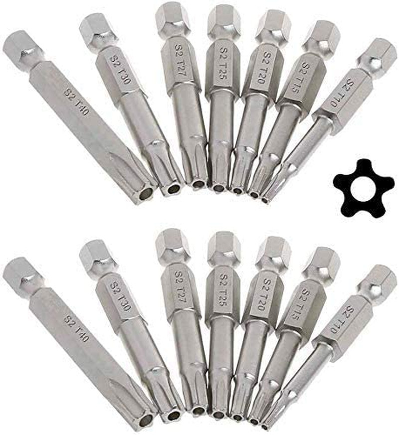 5 Point Security Star Torx Screwdriver Bits Set 14Pcs Security Star Torx Screwdr