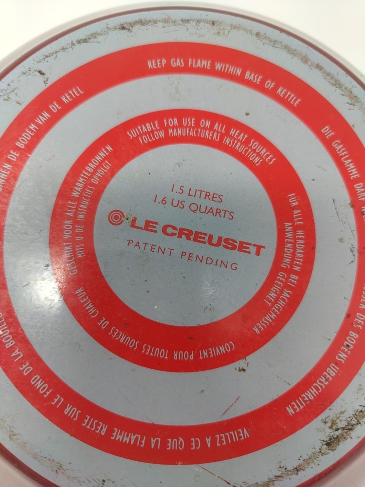 Le Creuset Red Enameled Steel Tea Kettle