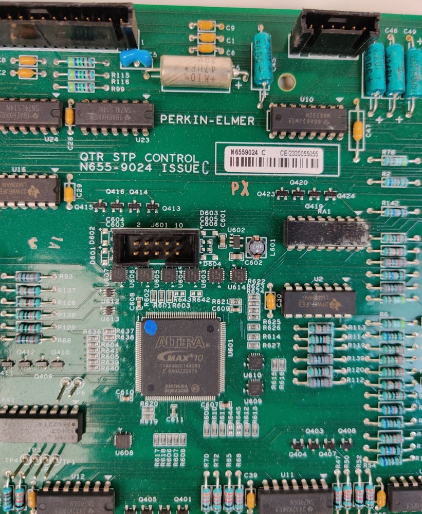 PerkinElmer Clarus GC N6559024 issue C QTR Step Controller Board PCB
