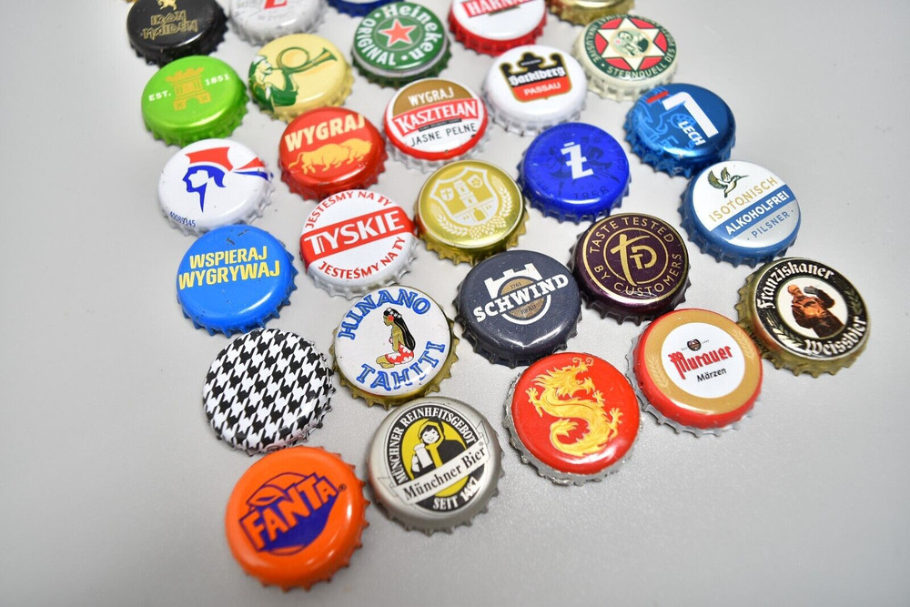 Beer Crown Caps Tops Collection x40
