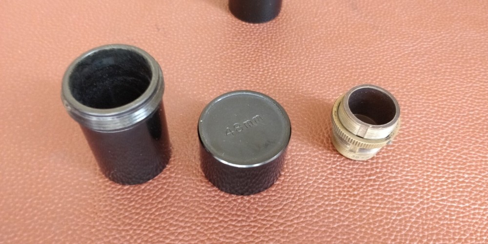 Antique Brass 38MM 38 MM MICROSCOPE Lens