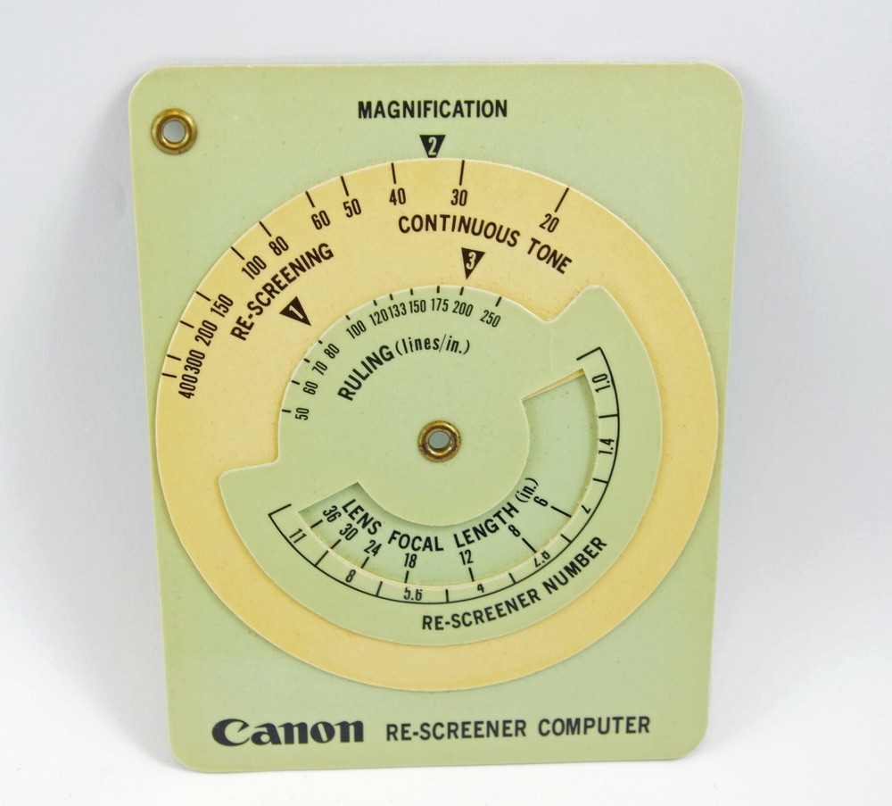 Canon Re-Screener Filter Kit