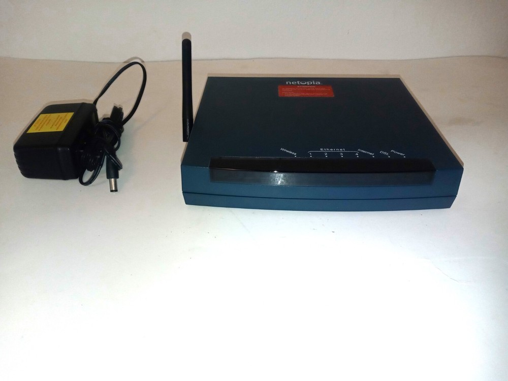 Netopia 3347-02 Four-Port Wireless Gateway Tested