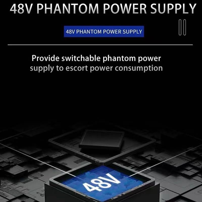 USB Audio Interface for PC,Interface for Recording Music Computer Recording A...