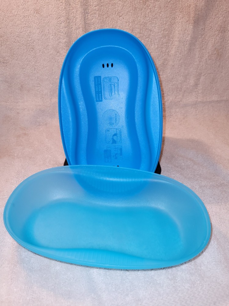 Tupperware Breakfast Maker Blue Eggs, Omlets, Muffins, Brownies And More 6996