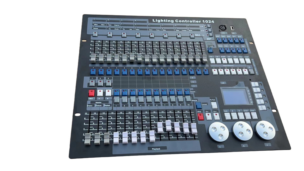 US moving head par laser light console dmx512 controller 1024 channels W/case