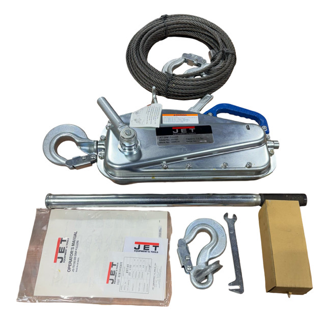 JET 1-1/2 Ton Grip Puller with Cable