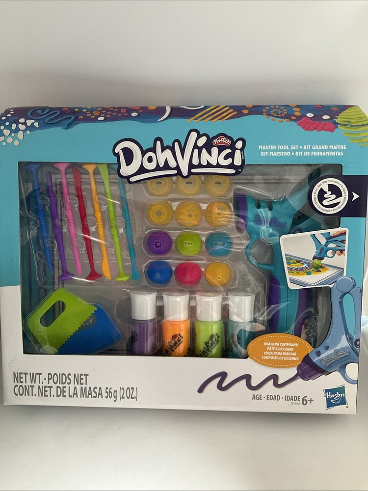 Play-Doh DohVinci Master Tool Set! Plus refill NEW