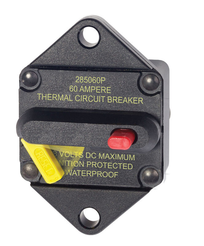 Blue Sea Systems 7084 Series 285 Circuit Breaker - Panel Mount 60A