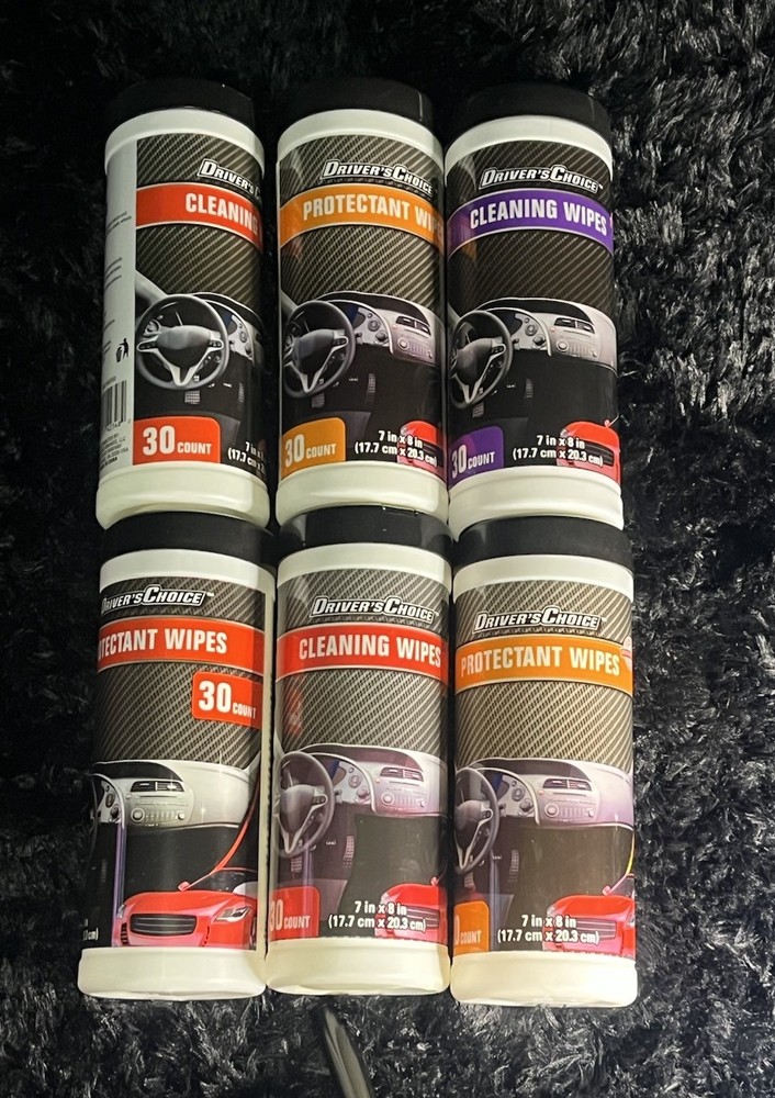 2  Pack Drivers Choice Cleaning & Protectant Wipes