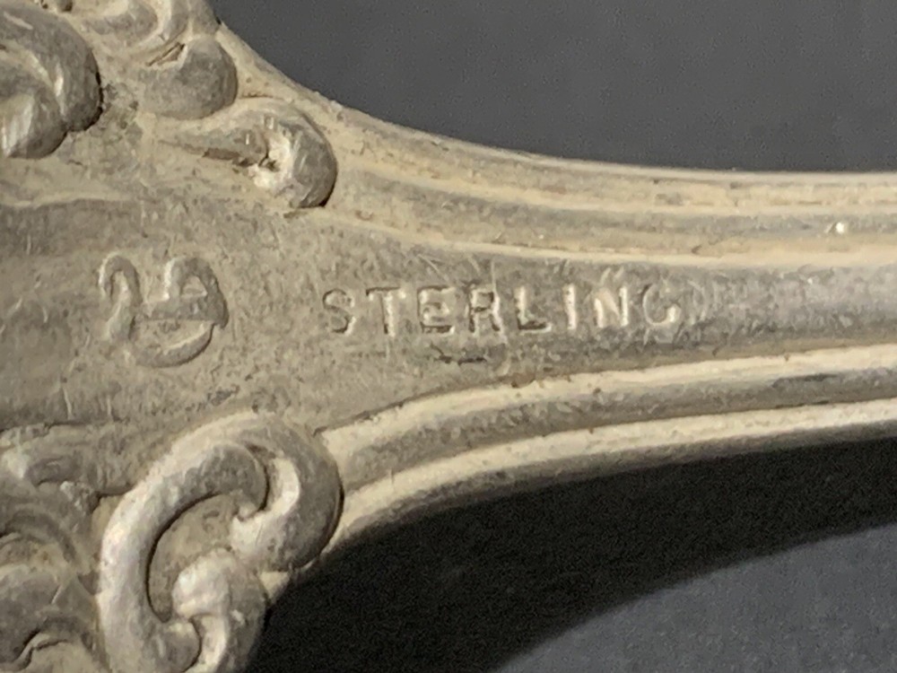 Daniel Low Sterling Silver Spoon 8.25”