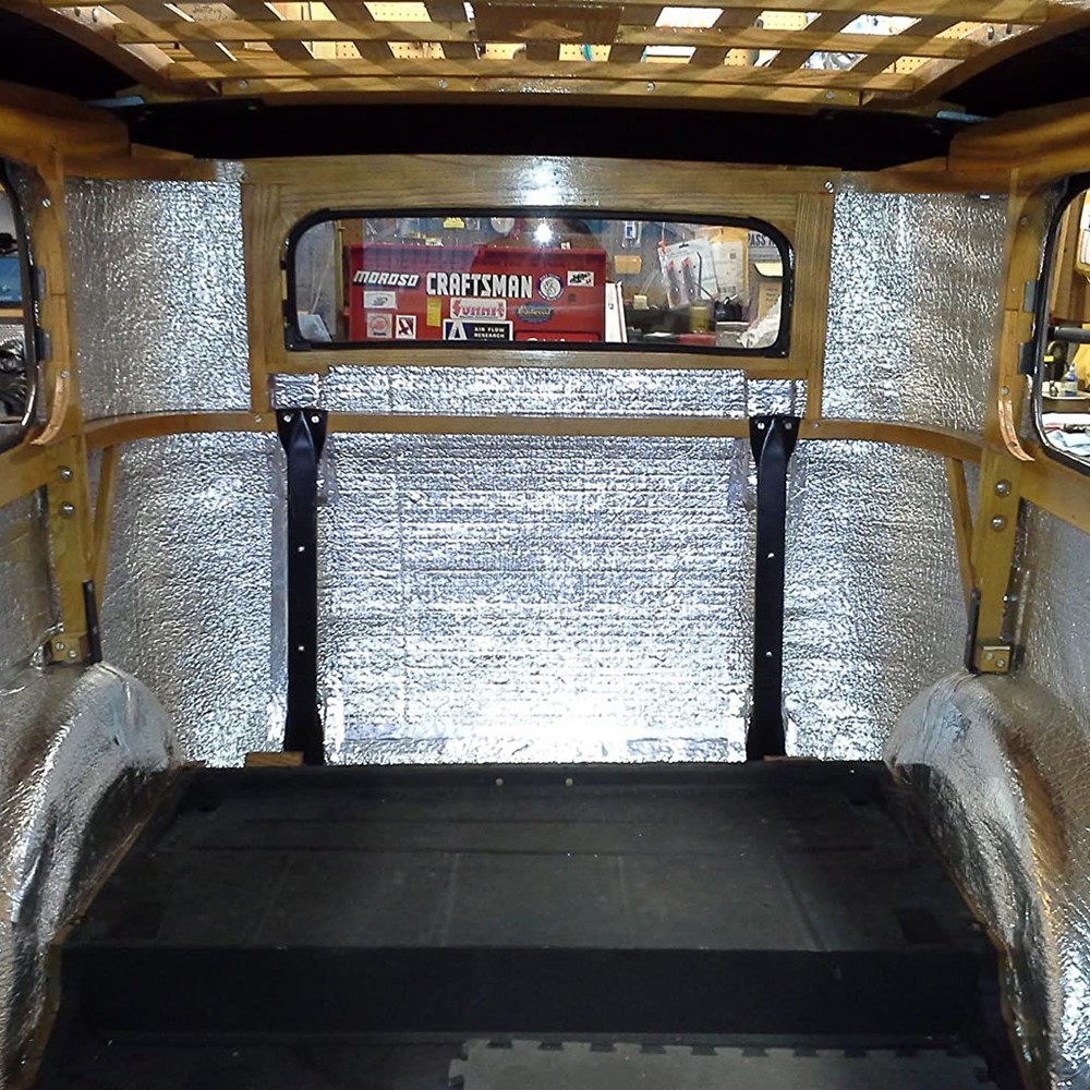 40"×80" Single Side Insulation Reflective Insulation Mat Foam Radiant Barrier