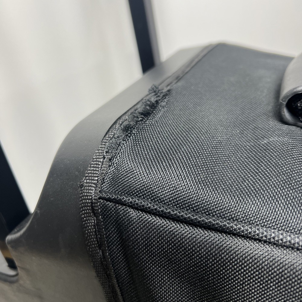 Pyramid Path Premium Deluxe Double Roller Bowling Bag Black/ Black