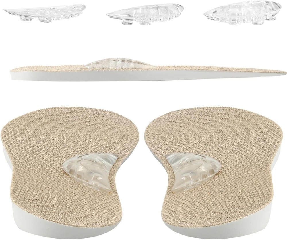 Supination Insoles Orthopedic Corrective Inserts Adjustable Arch Support Sz 37