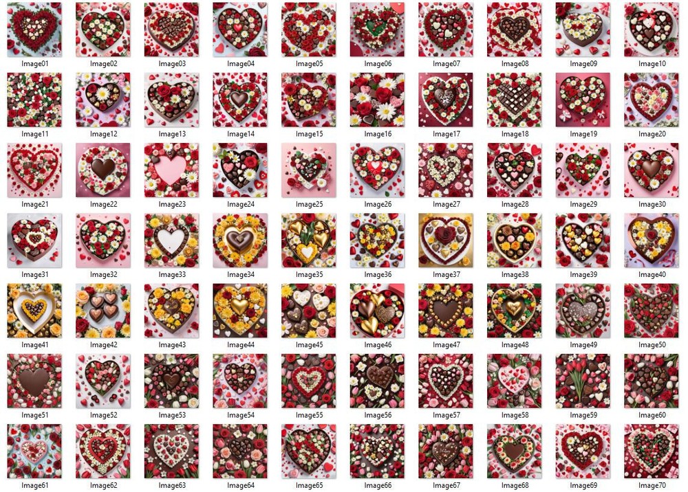 Hearts for Valentines Day