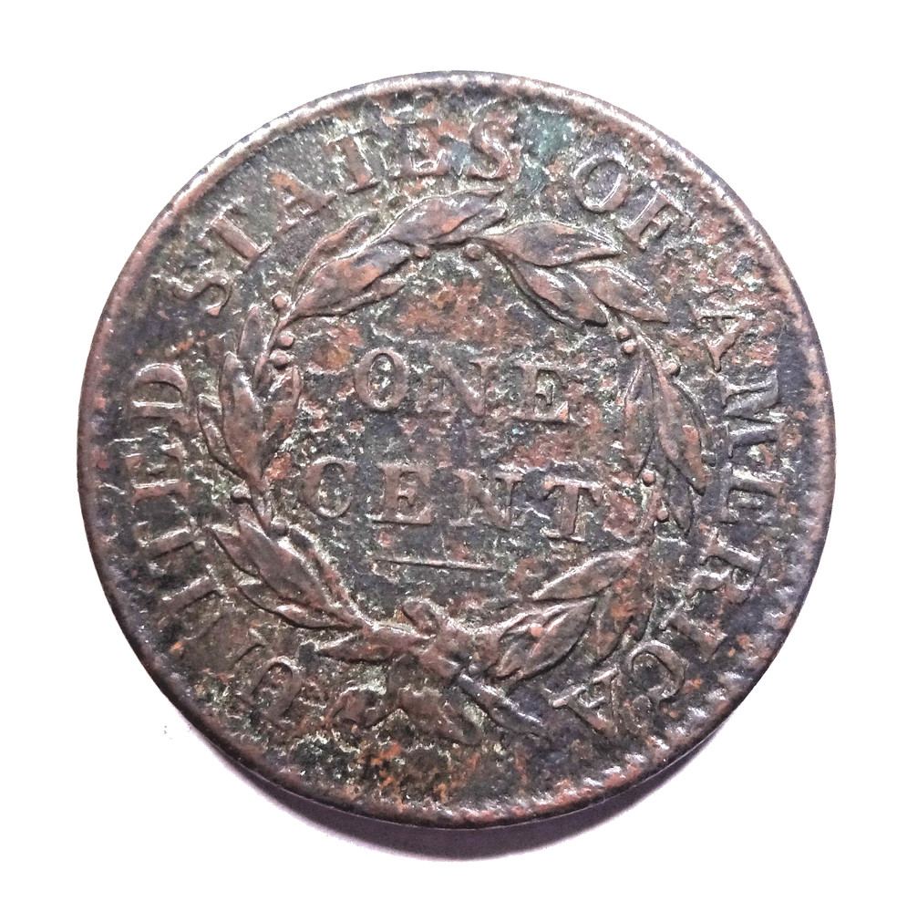 1819 Coronet Head Large Cent - Small Date