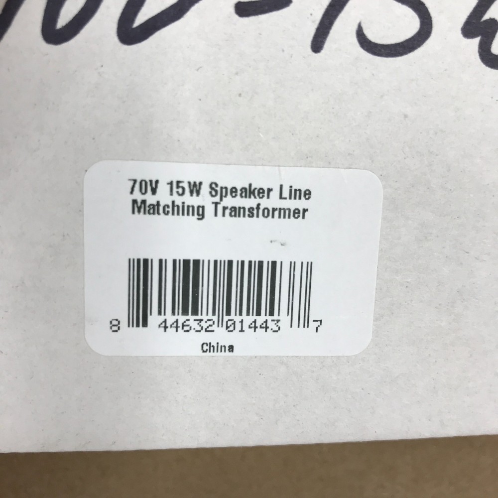 70V 15W Line Matching Transformer