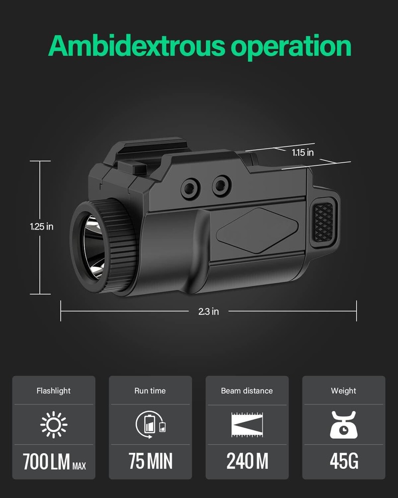 Springfield Armory Hellcat Pro Rail Mounted Weapon Light