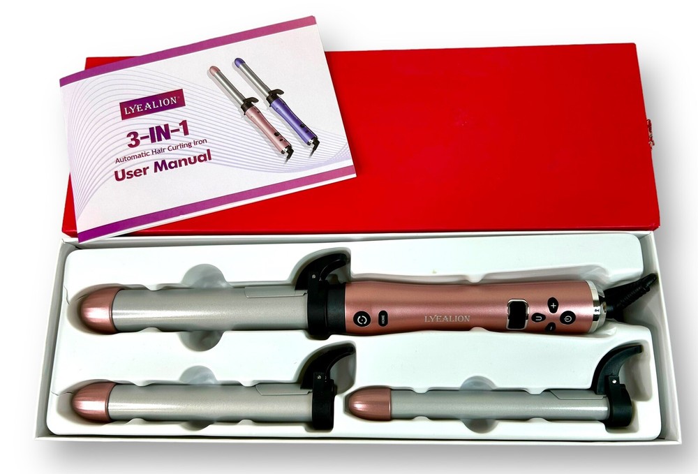 Lyealion 3 In 1 Automatic Curling Wand