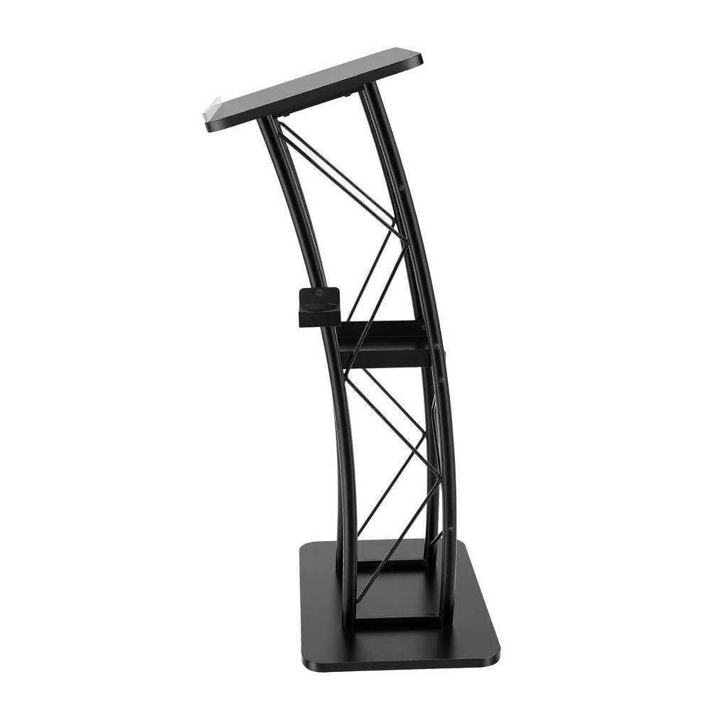 Curved Podium Stand for Presentations, Lectures & Conferences