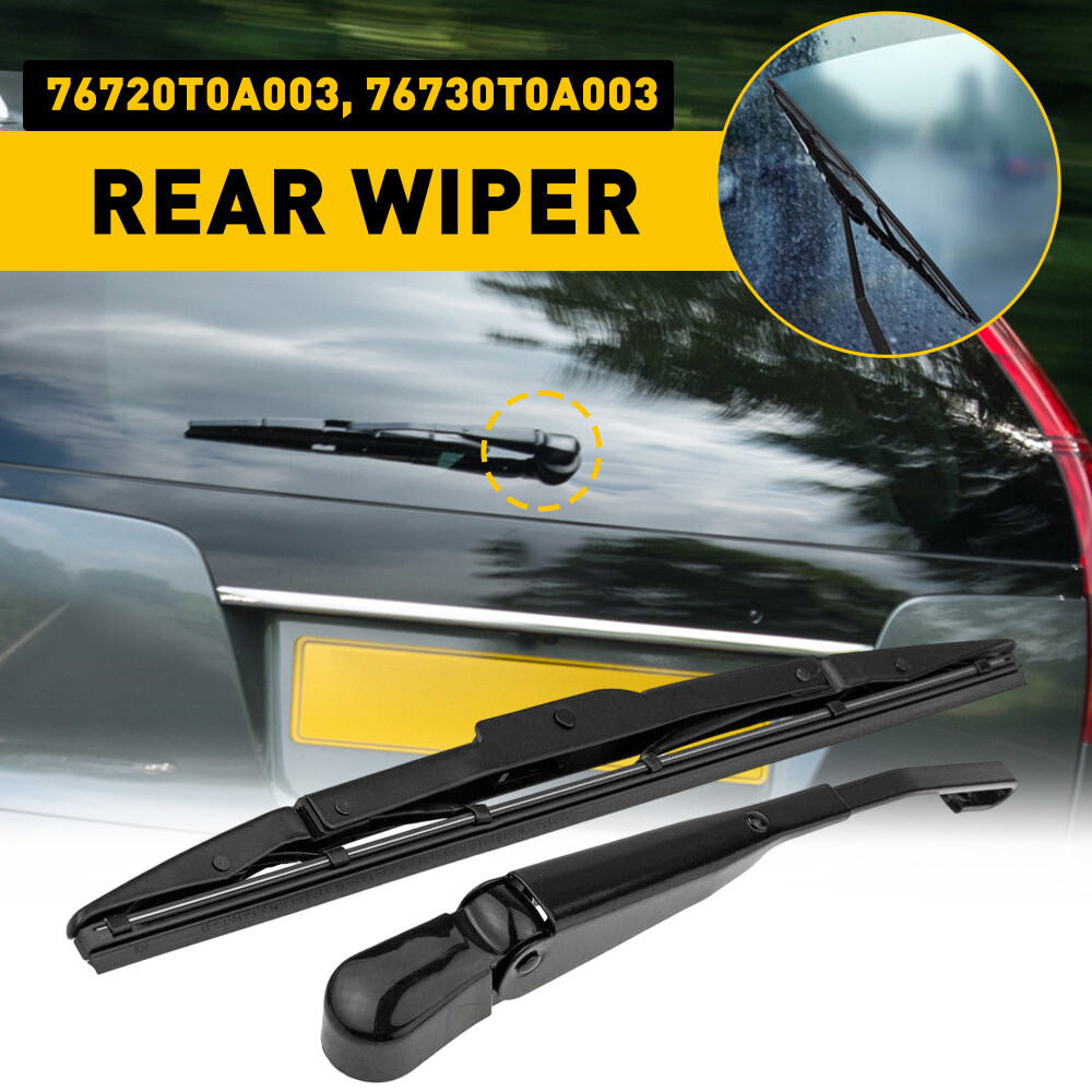 Rear Window Windshield Wiper Arm & Blade Set Replacement Fit 2012-2016 Honda CRV