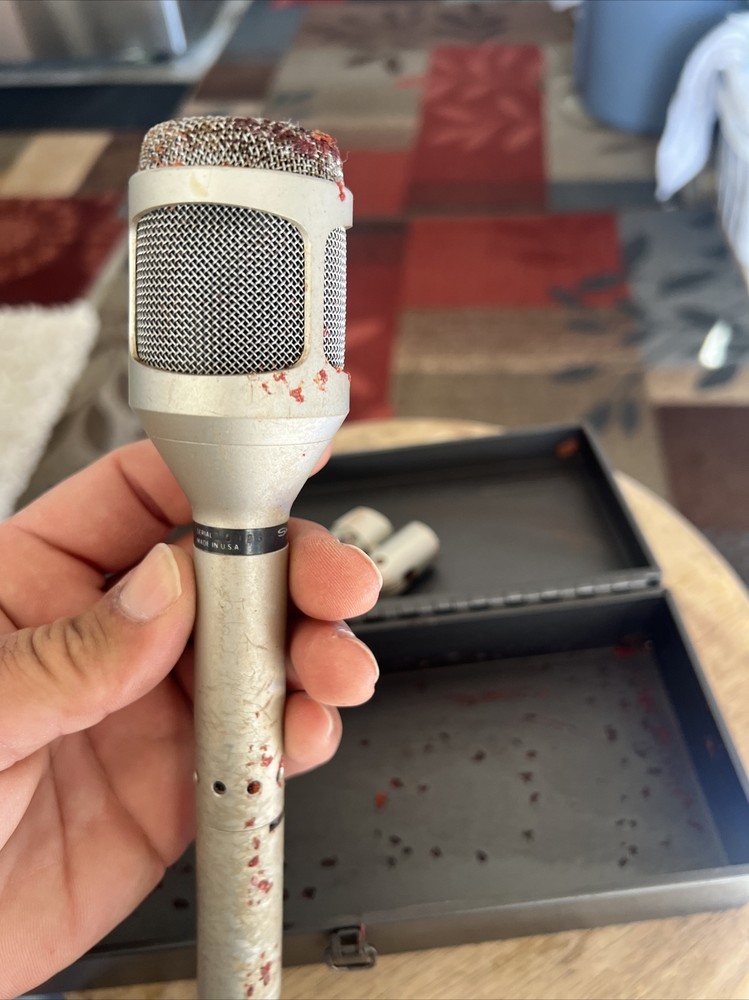 Vintage Shure SM54 dynamic cardioid microphone - Untested
