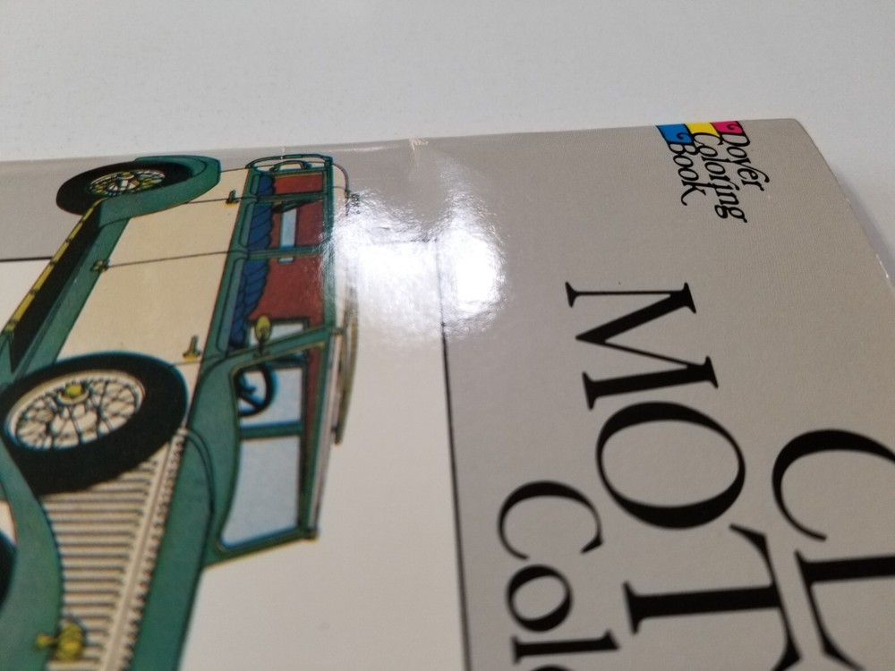 Classic -Motorcars- Coloring Book