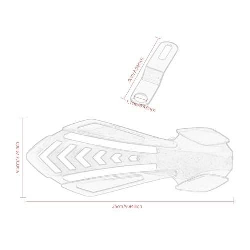 Motorcycle Handguards Hand Guards - Universal Hand Protector for 7/8" and 1