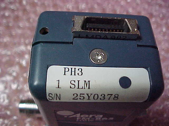 AERA FM-865 MASS FLOW CONTROLLER. 1 SLM PH3