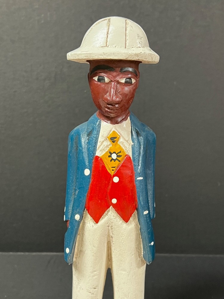 AFRICAN ART COLONIAL STATUE