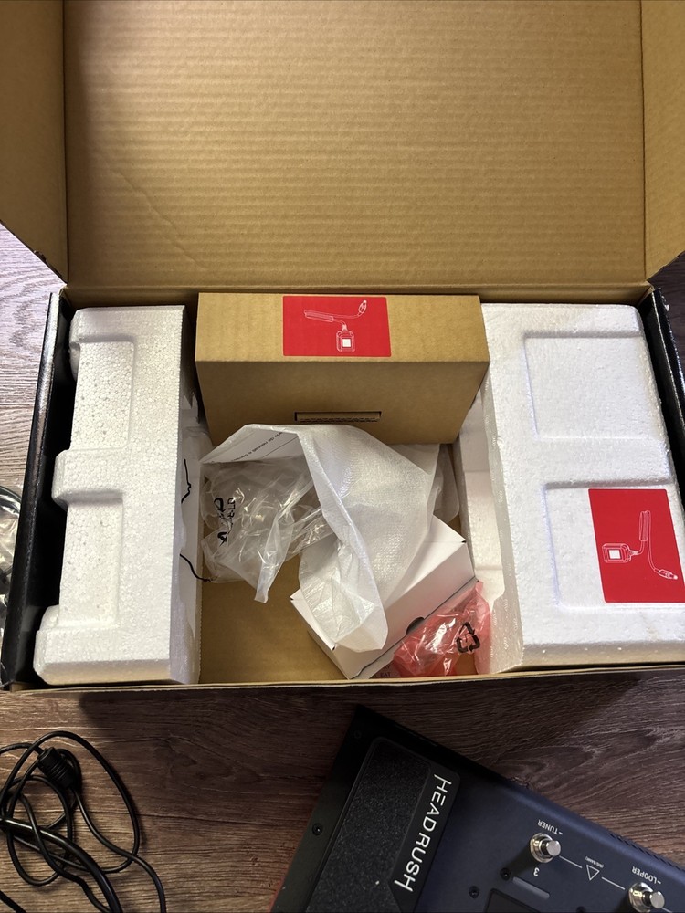 Headrush MX5 Multi Effects Guitar Compact Professional Processor & Power Adapter