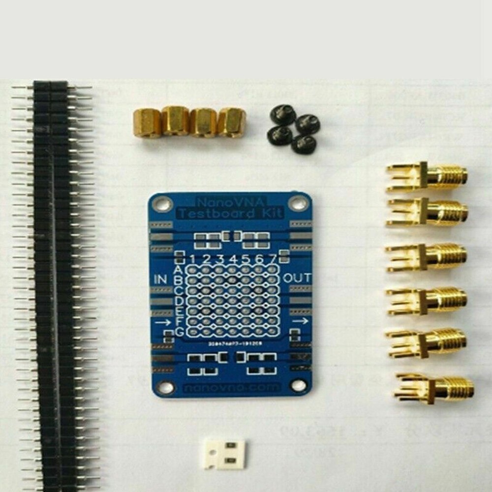for NanoVNA Testboard Demo Board Vector Network Analyzer Testing ot16 DIY Kit