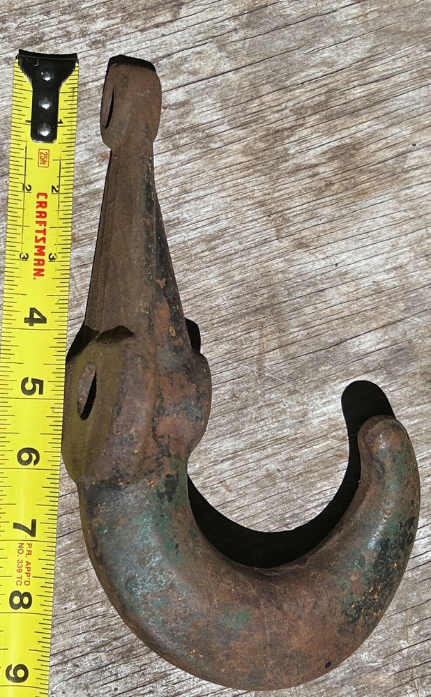 Heavy Duty Industrial, steampunk Hooks 9" x 3