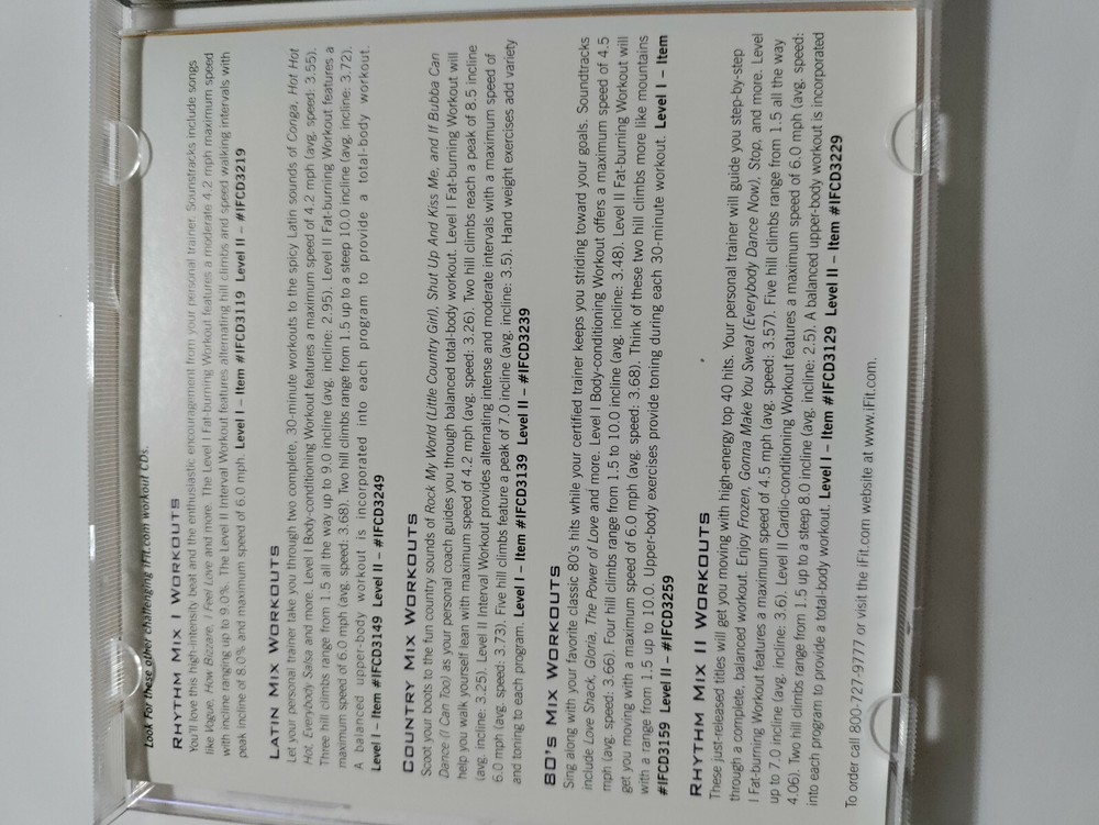I fit Com British House Rock Level 1 Computer CD Workout