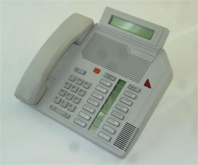 Nortel M2616D Ash 16 Button Telephone with Display