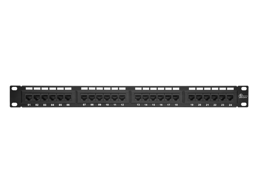 Monoprice 24-port Cat6 Patch Panel  (24P 2U) PID-7253 NIB