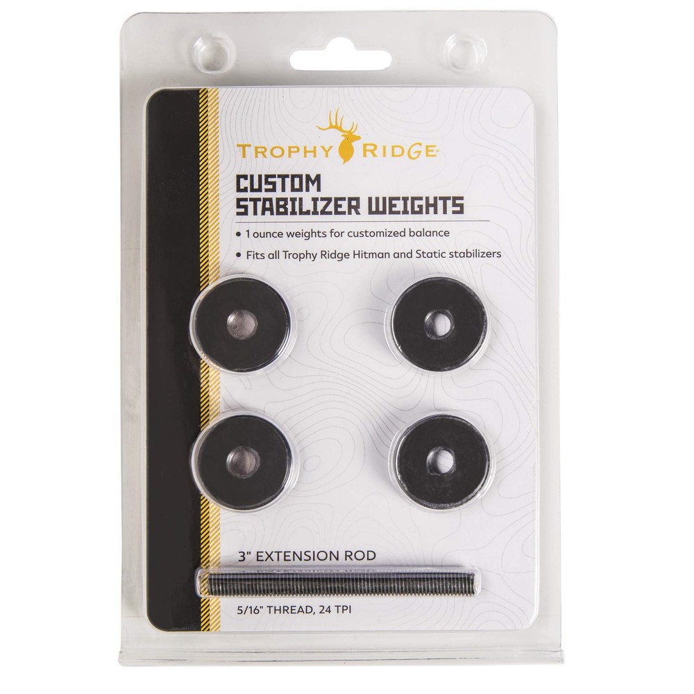 Custom Stabilizer Weight Set , Black