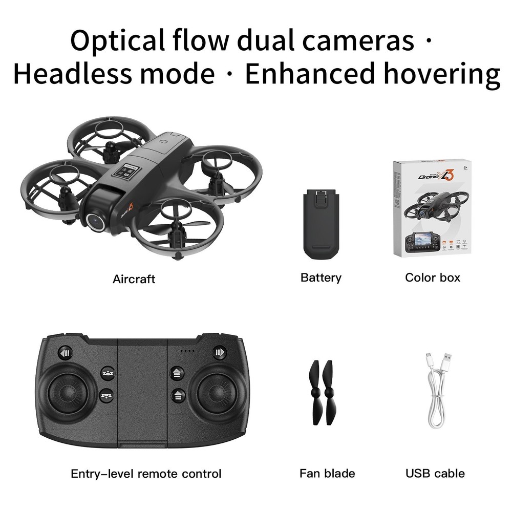 4K HD Drone With Remote Control, Dual Camera One-Touch Operation US