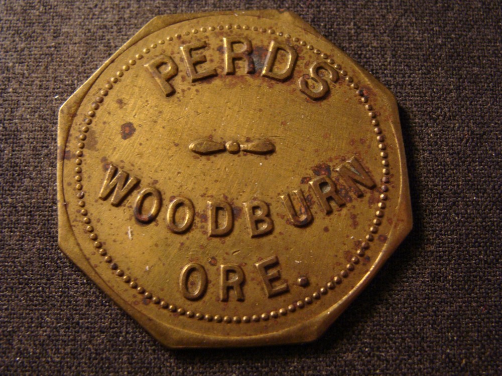 Perds token gf .50 it Woodburn OR R3