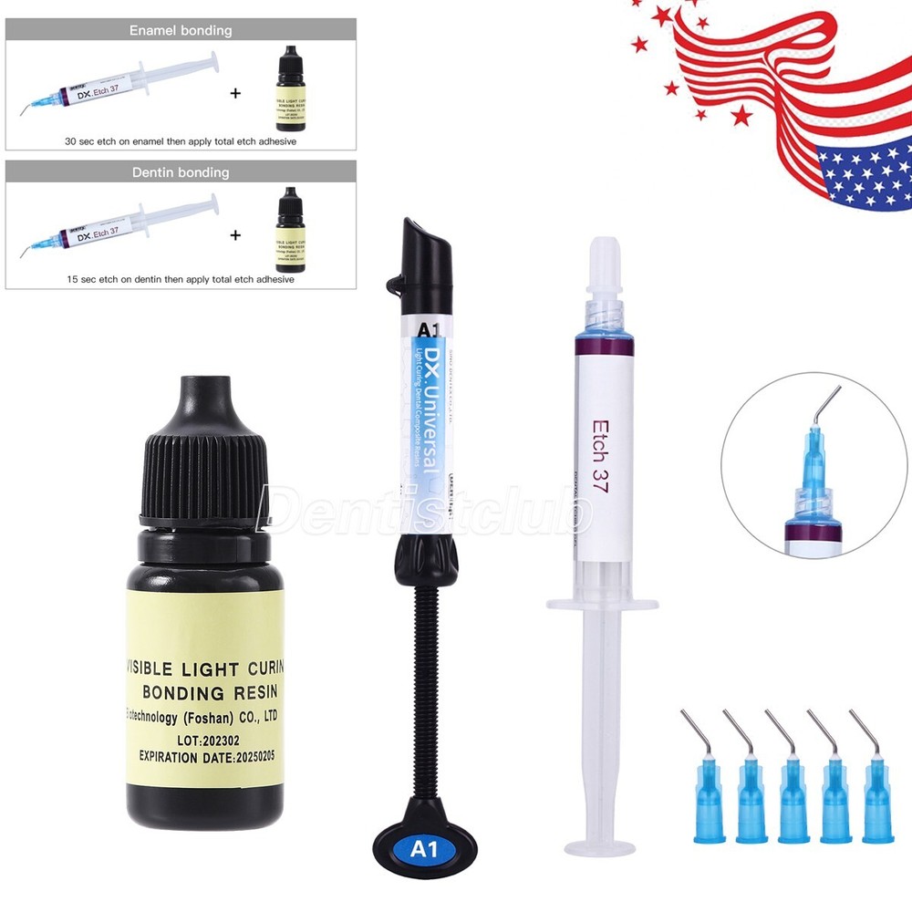 Dental Etching Gel /Brackets Adhesive/ Universal Light Cure Composite Resin A1