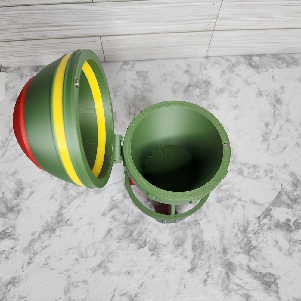Fallout Mini Nuke Container 3D Printed Prop Container Planter Fat Man Ammo
