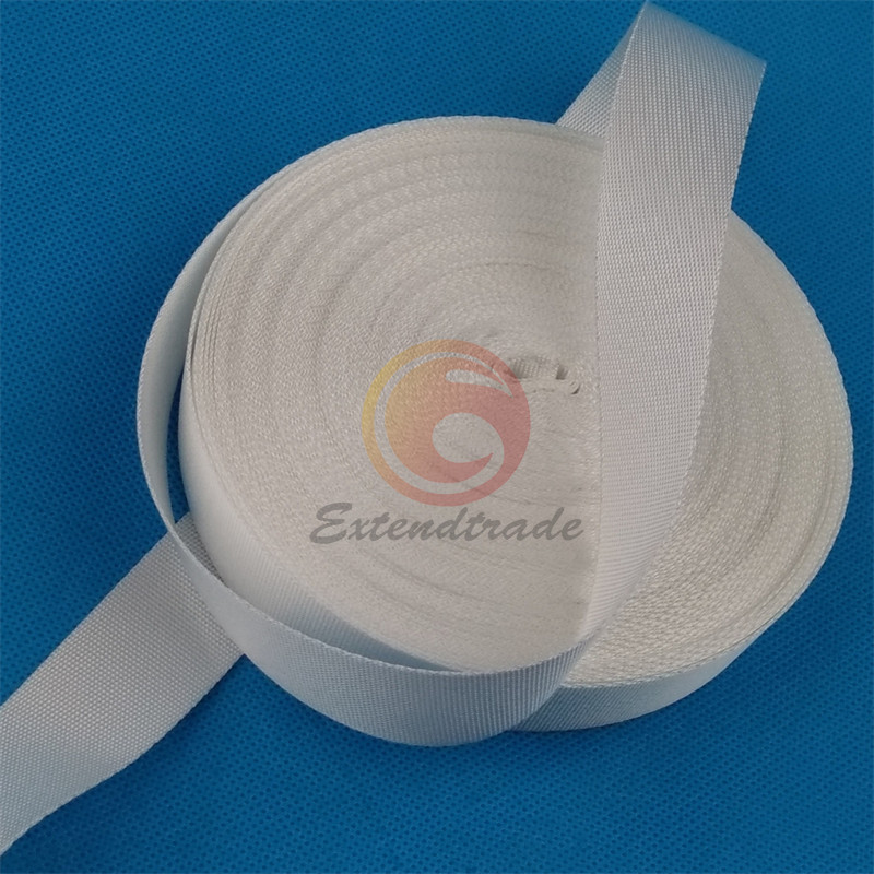 NEW 25M Length (25mm) Width White Strap Nylon Webbing Strapping