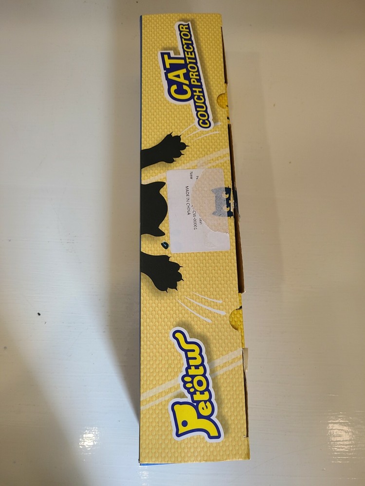 10 Pack Cat Scratcher Deterrent Tape Protector For Couch Carpet Doors open box