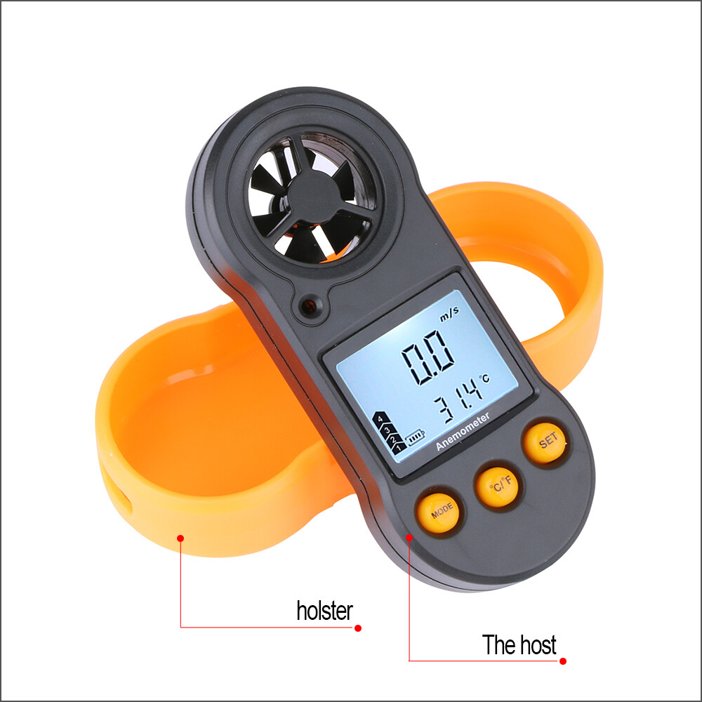 RZ818 Anemometer Wind speed Handheld Digital Wind Speed Meter Sensor Wind Speed