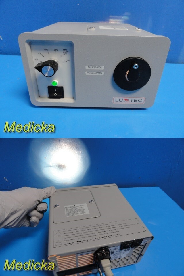 Luxtec Series 3000 Model 3150 Portable Light Source ~ 24132