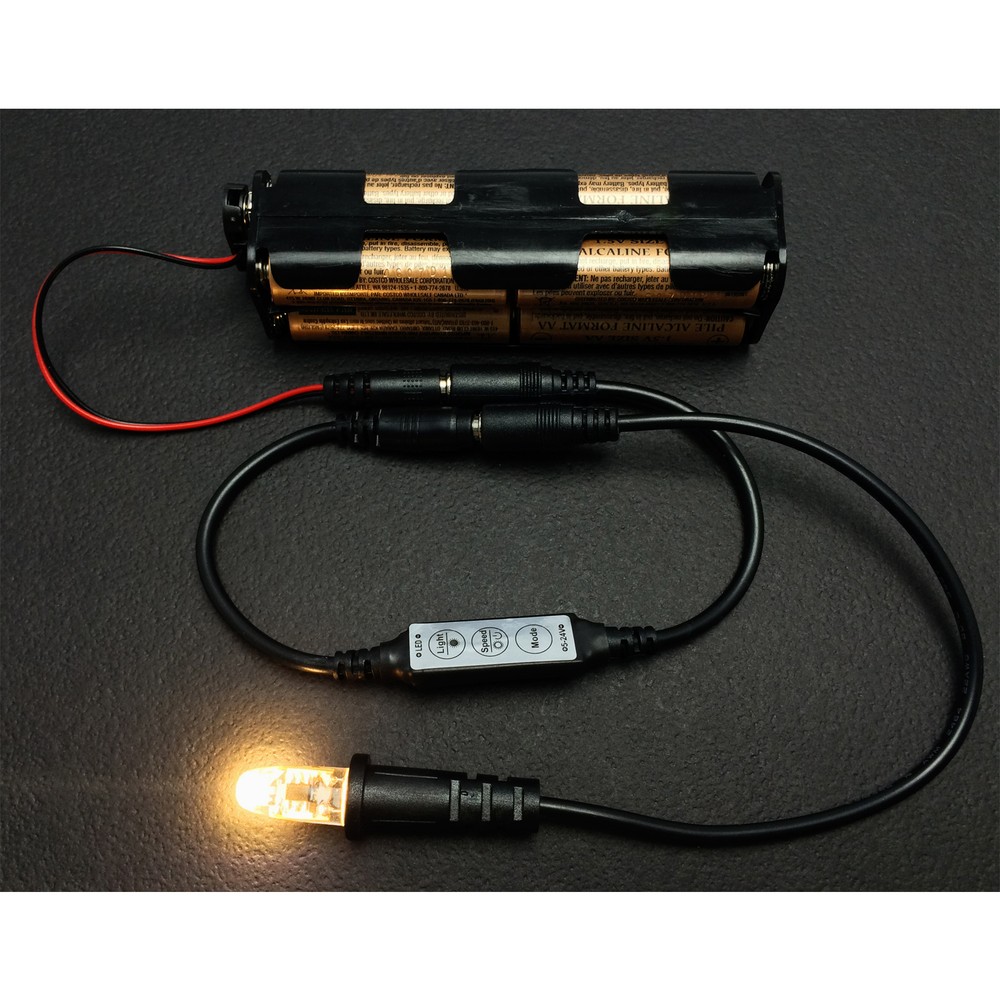 LED effects white Light & strobe flash blink control for props scenery 12V EELK2