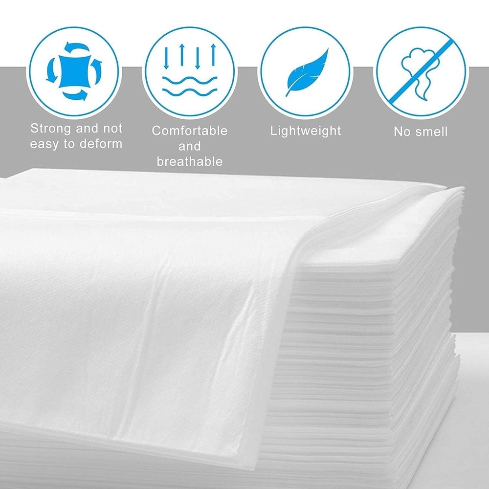 Disposable Bed Sheets for Salon Massage Spa Table Cover 25 PACK